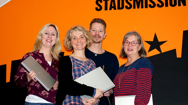 Datorer från Inrego till Stadsmissionen