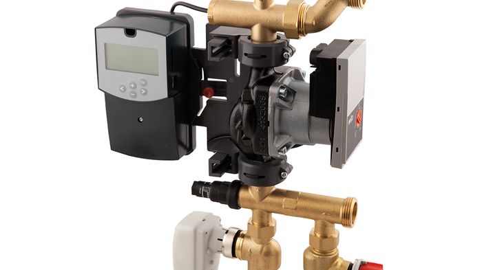 Pump- och shuntgrupper med Uponor Smatrix – det nya smarta reglersystemet