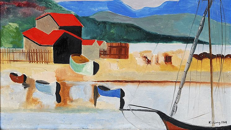 699. Moïse Kisling, Saint Tropez 1918