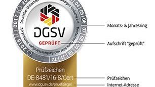 Das DGSV Prüfsiegel 