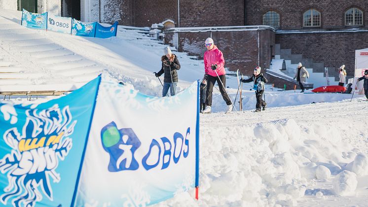 Alla på snö inleddes under World Snow Day den 21 januari