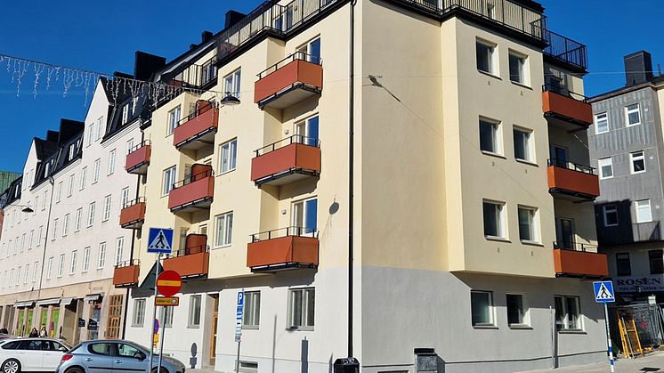 Fastigheten i kvarteret Posten 3 på Järnvägsgatan 22 i Sundbyberg