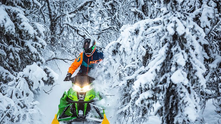 Skoteråkare i skogsterräng