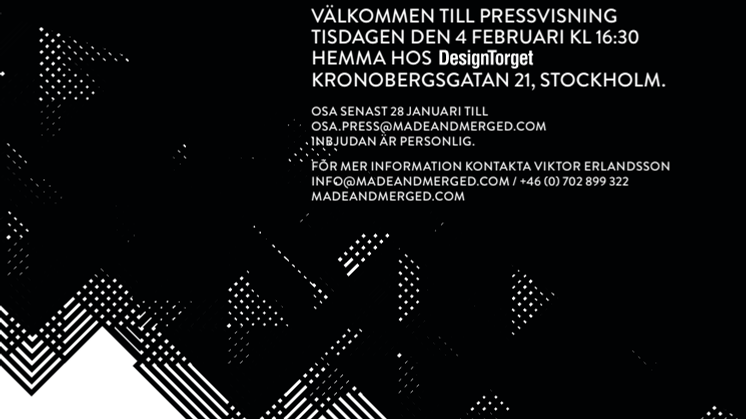 DesignTorget under Stockholm Designweek 2014