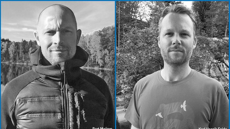 Bart Meijers og Karl Henrik Felde til Bergans. ​​Meijers blir International Sales Director og Felde blir International Marketing Manager. 