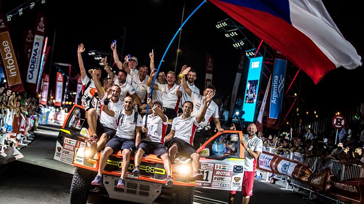 Martin Prokop a Tomáš Ouředníček pojedou Rallye Dakar společně v jednom týmu
