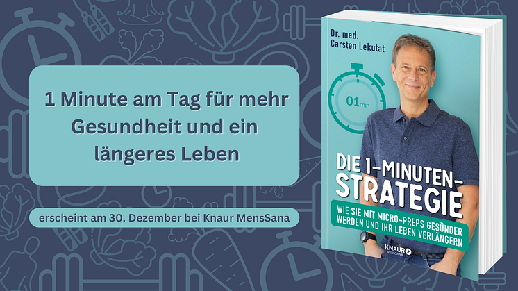 Ohne viel Zeitaufwand gesund ins neue Jahr starten - Dr. med. Carsten Lekutat zeigt, wie es geht!