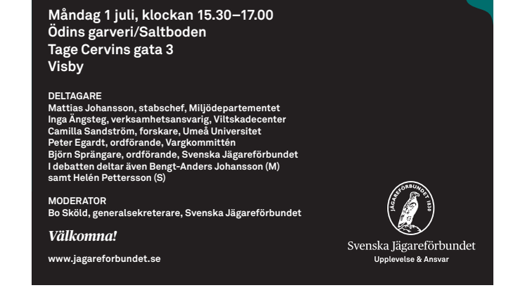 Människor och rovdjur - kan de förvaltas tillsammans?