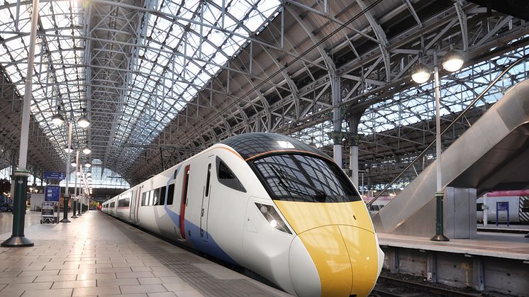 TransPennine Express and Angel Trains orders 95 Inter-City rail carriages from UK manufacturer Hitachi