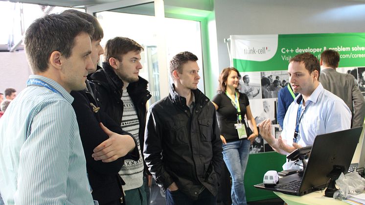 Jedes Jahr im November treffen sich Unternehmer und Studierende in Wildau zur Karrieremesse TH CONNECT.