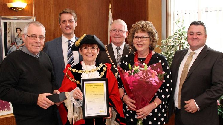 Foster families thanked by Mayor