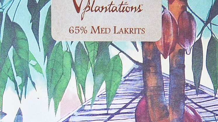 Vintage Plantations 65% Lakrits från Lakritsfabriken i Ramlösa
