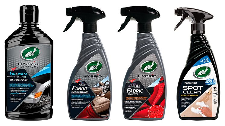 Turtle Wax lanserar ny trio i serien Hybrid Solutions