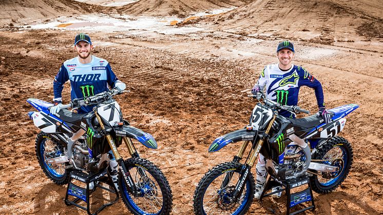 New Yamaha Factory Racing Squad to Contest 2019 AMA SX and MX Championships with YZ450F