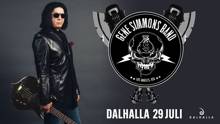 Gene Simmons Band till Dalhalla!