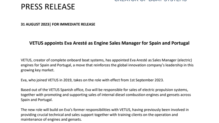 VETUS appoints Eva Aresté as Engine Sales Manager for Spain and Portugal_FINAL.approved.pdf