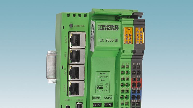 Den nye Inline-kontrolleren ILC 2050 BI fra Phoenix Contact