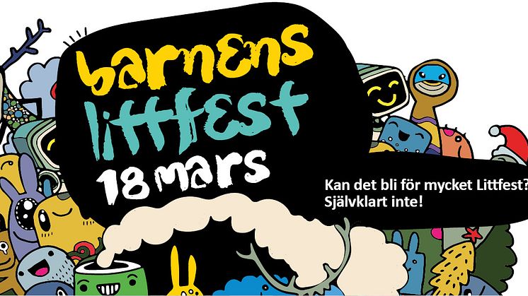 Pressinbjudan: Barnens Littfest och Litteratur och Retur på Väven