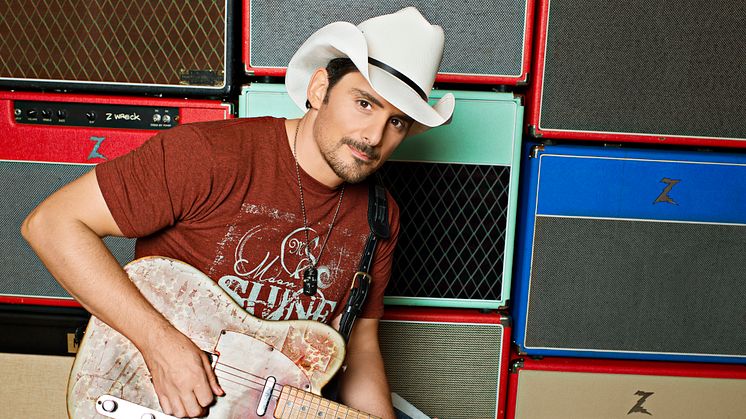 Countrystjärnan Brad Paisley till Grönan