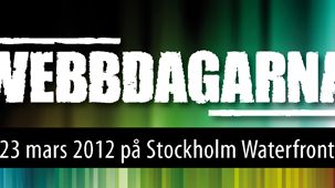 Mynewsdesk på Webbdagarna Stockholm