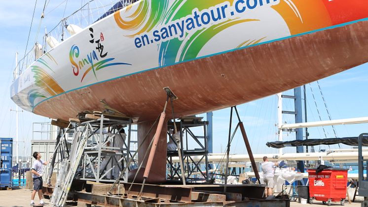 Story Image - Coppercoat - last Clipper 70 re-launched, after having Coppercoat applied