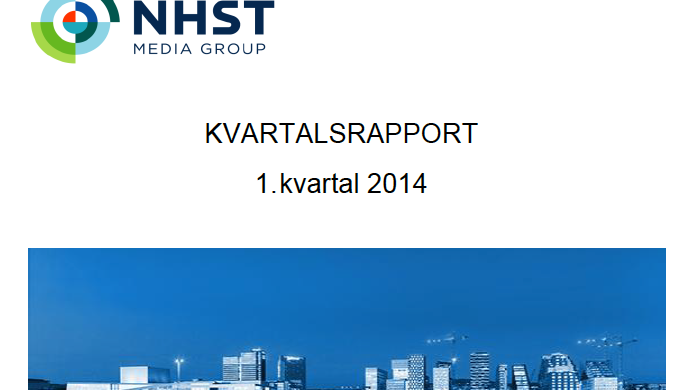 Kvartalsrapport 1. kvartal 2014