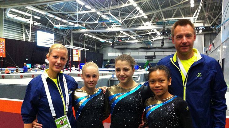 Svenska gymnastikframgångar vid EYOF i Utrecht