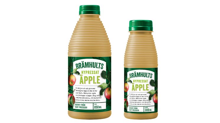 Brämhults Juice återkallar sin nypressade äppeljuice i 0,3 respektive 0,85 liters flaska