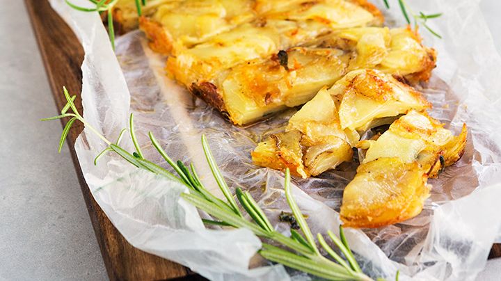 Potatisterrin med rosmarin från kokboken Potatis - Jordens Guld 