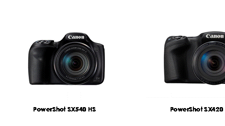 Kom nærmere med Canons nye kompakte superzoom-kameraer PowerShot SX540 HS og PowerShot SX420 IS.