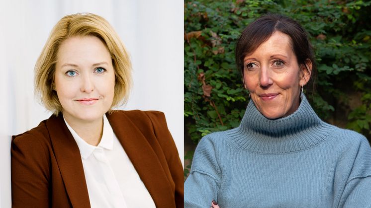 Kajsa Hessel och Maria Hernroth