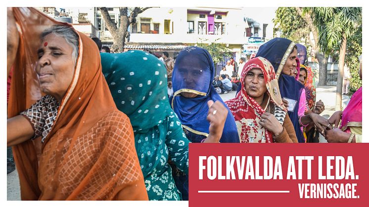 Foto: Surbhi Mahajan. Folkvalda att leda visas på Etnografiska museet i Stockholm 4 sept – 16 jan.