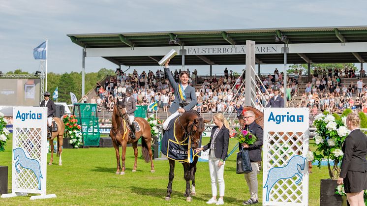 Historic hat-trick for Steve Guerdat after winning the prestigious Falsterbo Derby