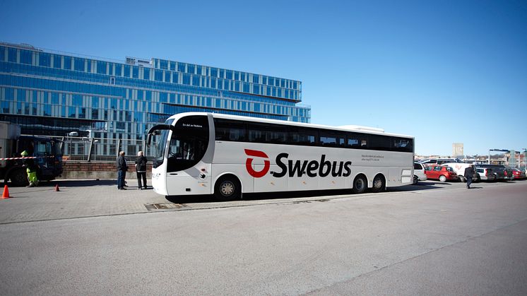 Fler Swebus-turer mellan Norrköping och Göteborg
