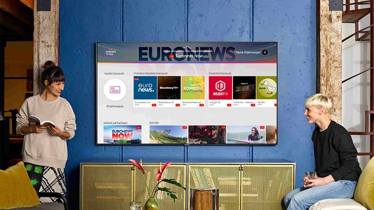 Samsung TV Plus -palvelu saapuu Suomeen – luvassa monipuolista sisältöä