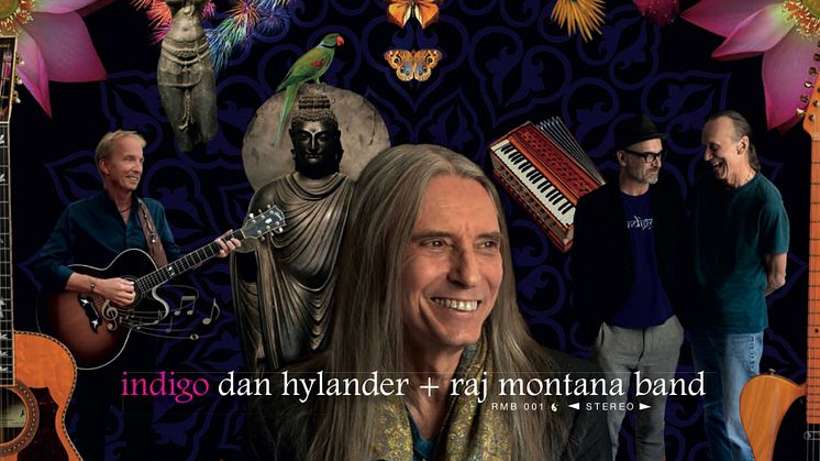 Nya albumet ”indigo” med Dan Hylander & Raj Montana band skjuts upp på obestämd tid