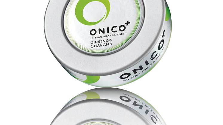 Onico lanserar prilla kryddad med ginseng och guarana