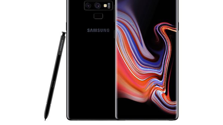 Samsung Galaxy Note9_front_back_pen_black