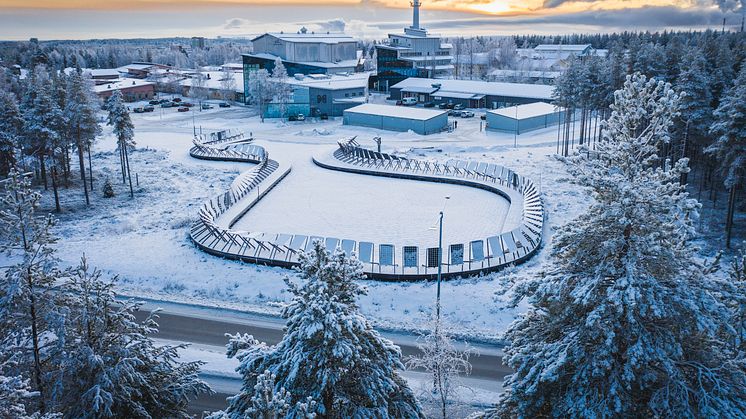 Forskningsparken Solvåg bredvid Piteå Science Park