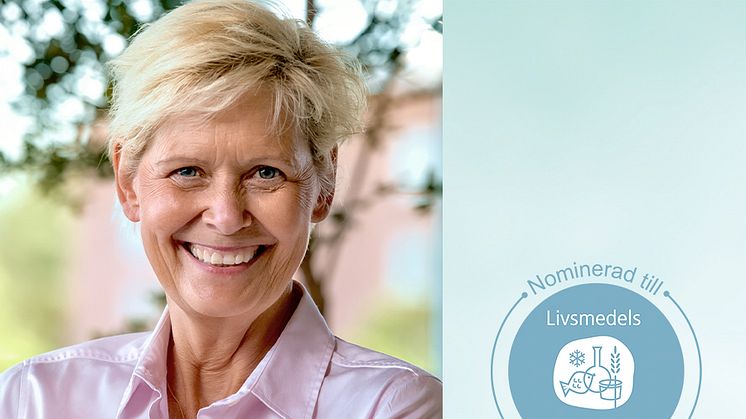 Maria Forshufvud, vd Svenskmärkning, är nominerad till Livsmedelspriset 2020 av Nätverket Livsmedel i fokus.