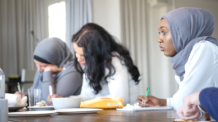 Workshop med Qalam. Foto: Anders Rundberg