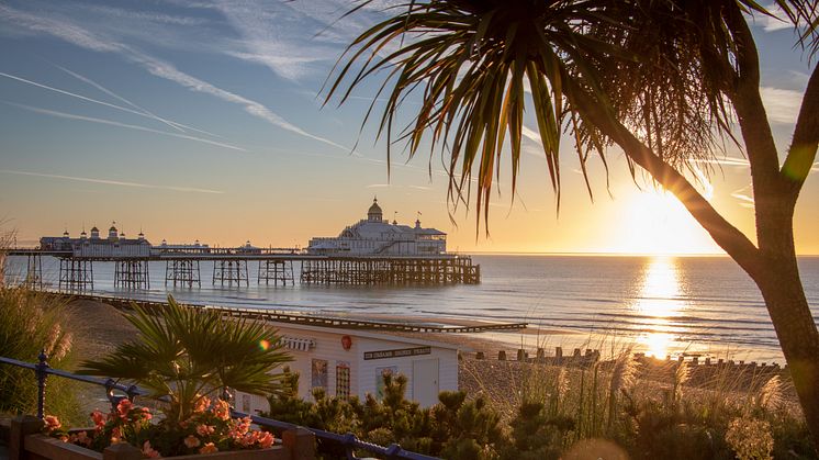 Eastbourne saw a surprising jump in visitors last Easter. Later this year the coastal town will host The Turner Prize. More images below.