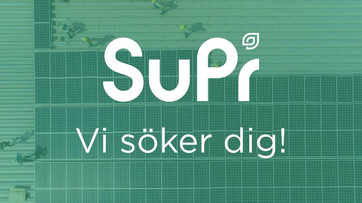 Vi söker en projektledare till SuPr, Sustainable Production.