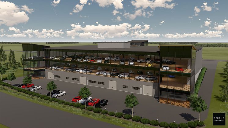 Kilenkrysset förvärvar fastighet inom Stockholm Nord Logistikcenter, och bygger tillsammans med Fordonsbolaget