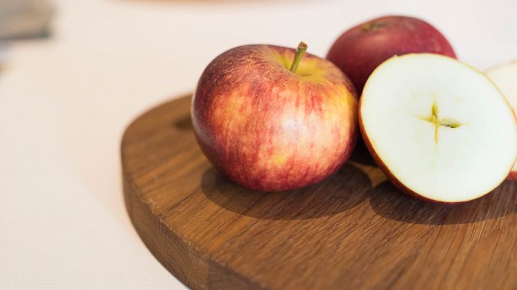 Ingrid Marie – ett smakrikt svenskt äpple som nu kan köpas året runt.