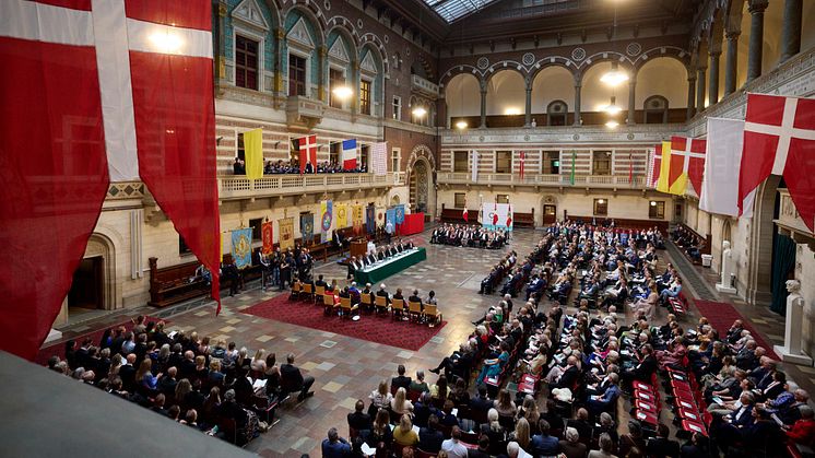 Medaljefest på Københavns Rådhus