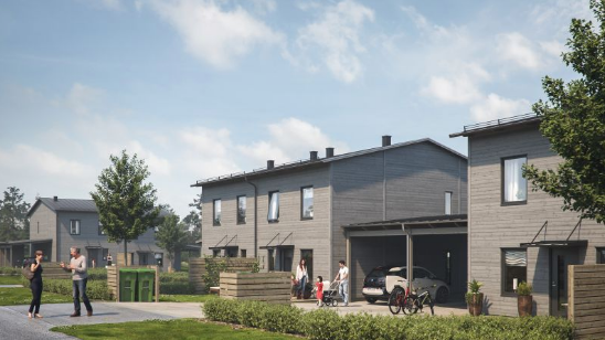 Ekeblad Bostad har tecknat markanvisningsavtal med Östersunds kommun om att uppföra ca 20-30 bostäder som rad- och parhus i Ängsmon, södra Östersund.