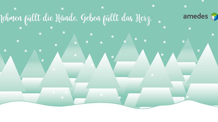 amedes wünscht frohe Weihnachten und einen guten Rutsch!