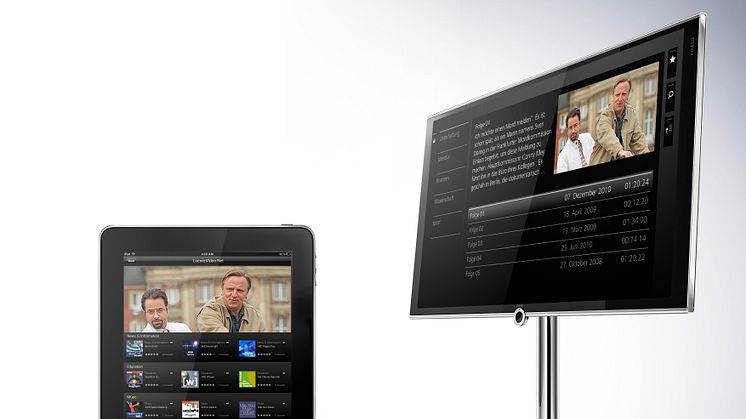 Loewe VideoNet App - Smart åtkomst av filmklipp från nätet