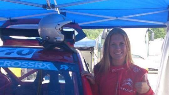 Ada Marie Hvaal gör RallyX Nordic-debut på hemmaplan i Grenland